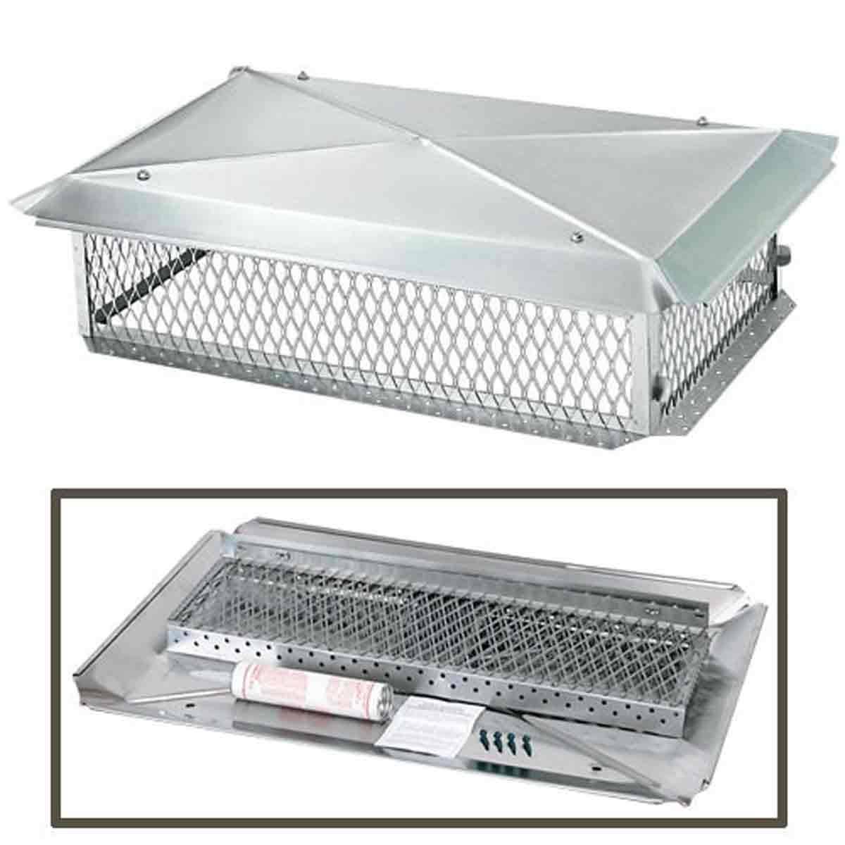 Stainless Steel Multi-Flue Chimney Cap P32226