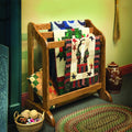 Heirloom Quilt Stand Woodworking Project Paper Plan O78341