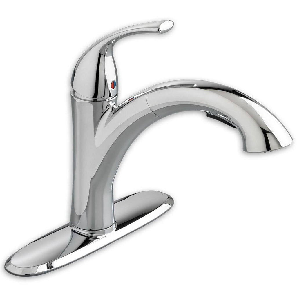Single-Handle Pull-Out Kitchen Faucet in Chrome L6260