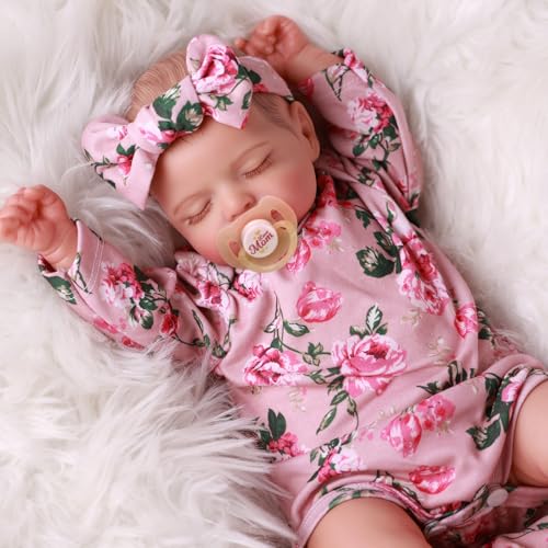 20 inch Sleeping Realistic Newborn Baby Doll with Soft Body K4033
