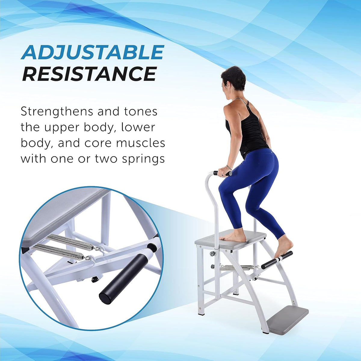 Pilates Chair with 300 lbs Weight Capacity R816576