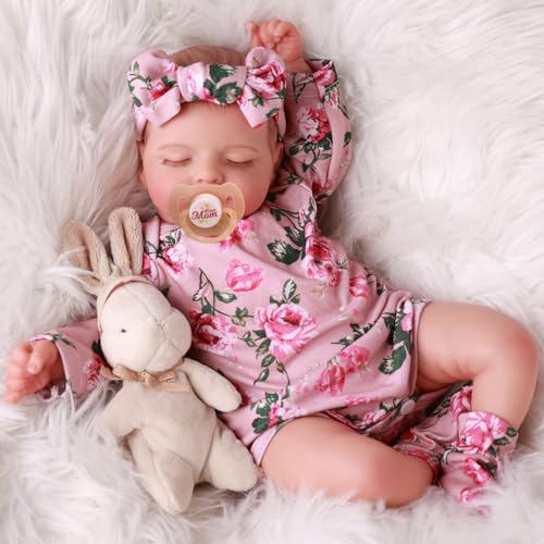 20 inch Sleeping Realistic Newborn Baby Doll with Soft Body K4033