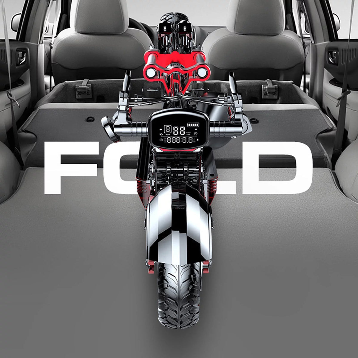 2000W 21ah off-road alloy electric scooter with 12" tires Q21301