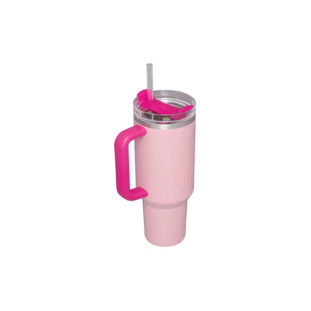 40oz Stainless Steel Vacuum Insulated Tumbler with Handle P626880