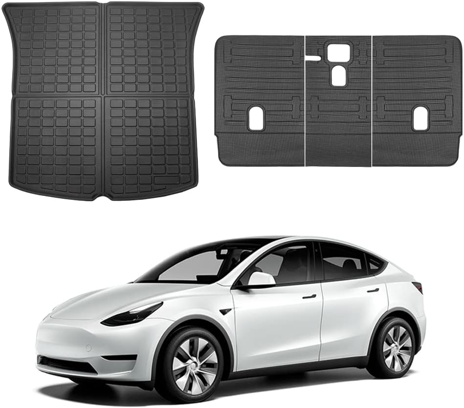 All Weather Cargo Liner Mat with Backrest Mats Set of 4 Y158276