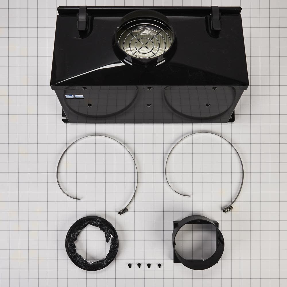 White Ductless Downdraft Range Vent Kit N589652