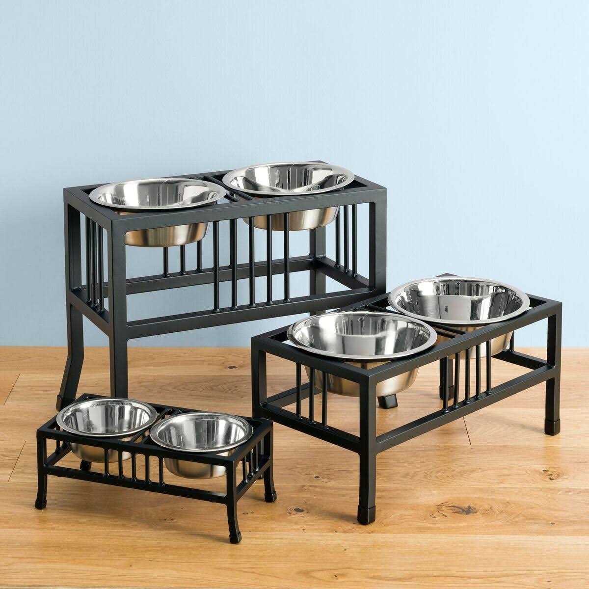 Double Raised Dog Bowl X96949