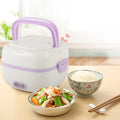 Portable Electric Lunch Box Food Heater 1L Stainless Steel Y8718