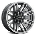 12x8 4x110 -61mm Gunmetal Machined Wheel V895842