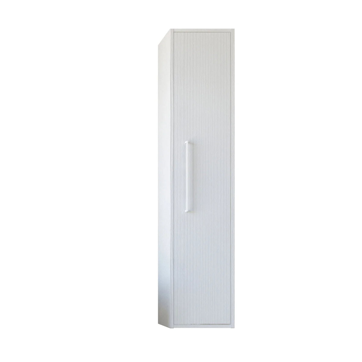 White oak Wood Column Cabinet Y156
