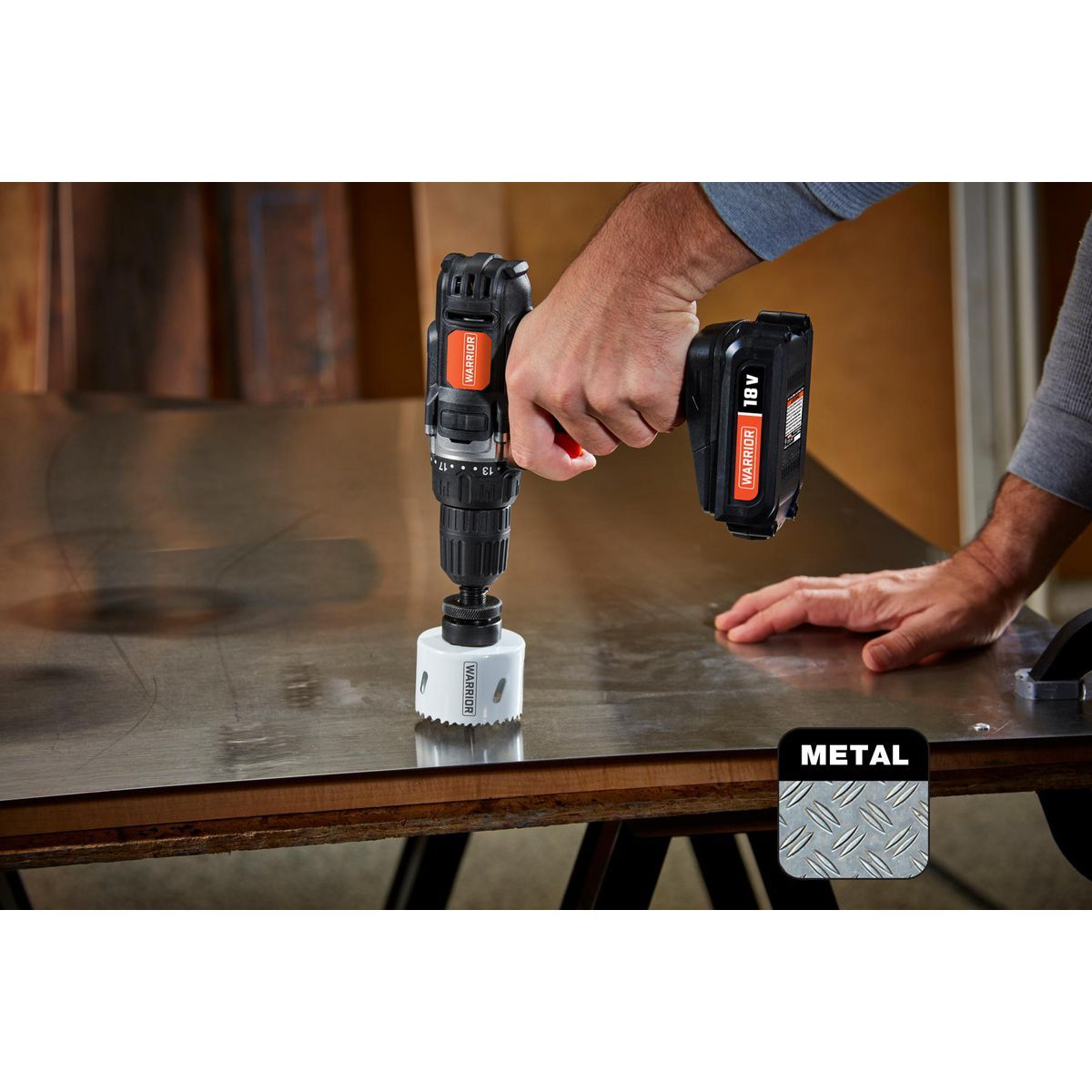 3/4 in. to 2-1/2 in. Bi-Metal Hole Saw Set, 14-Piece X422