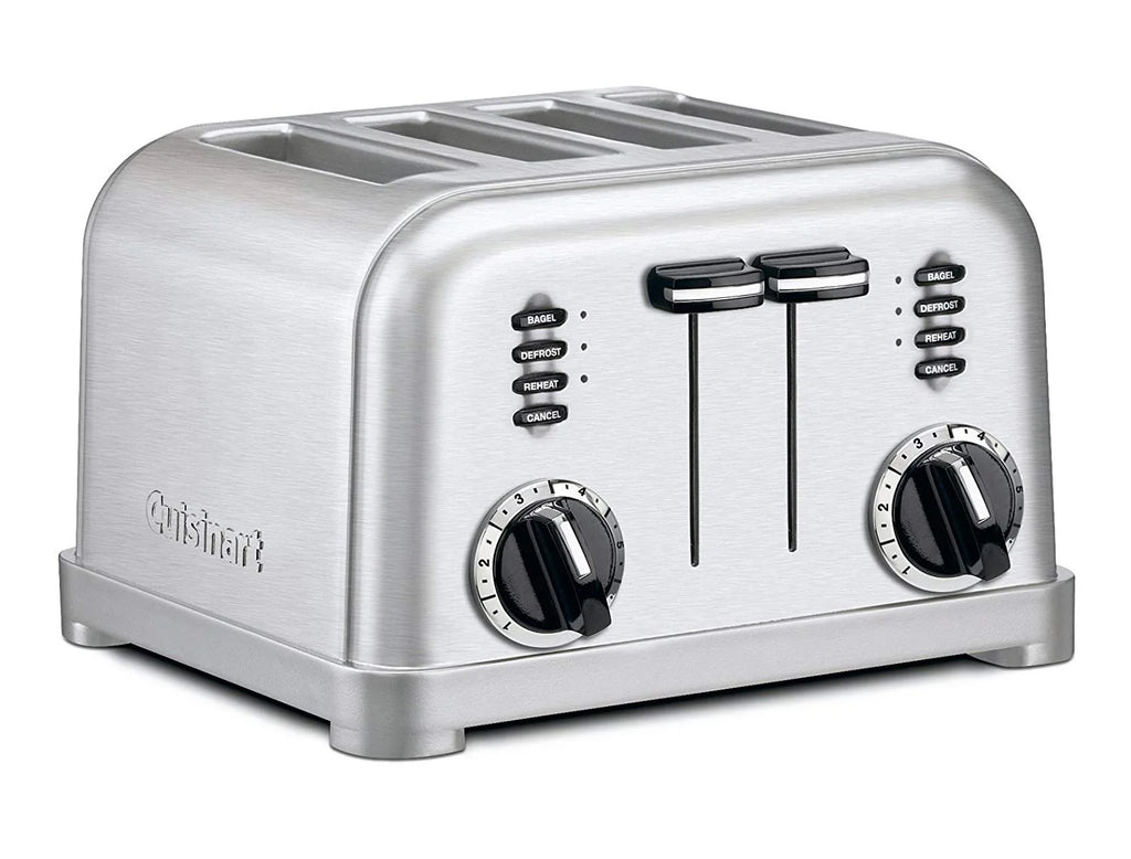 Brushed Stainless 4 Slice Toaster R766