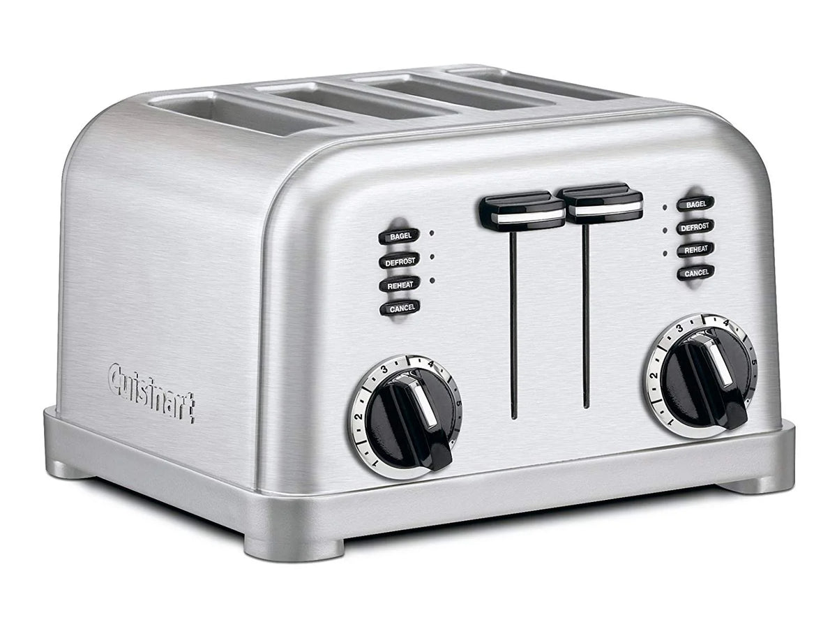 Brushed Stainless 4 Slice Toaster R766