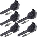 5pcs Ignition Coil & Spark Plug Q615082