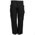 Black Double Knee Duck Dungaree R440