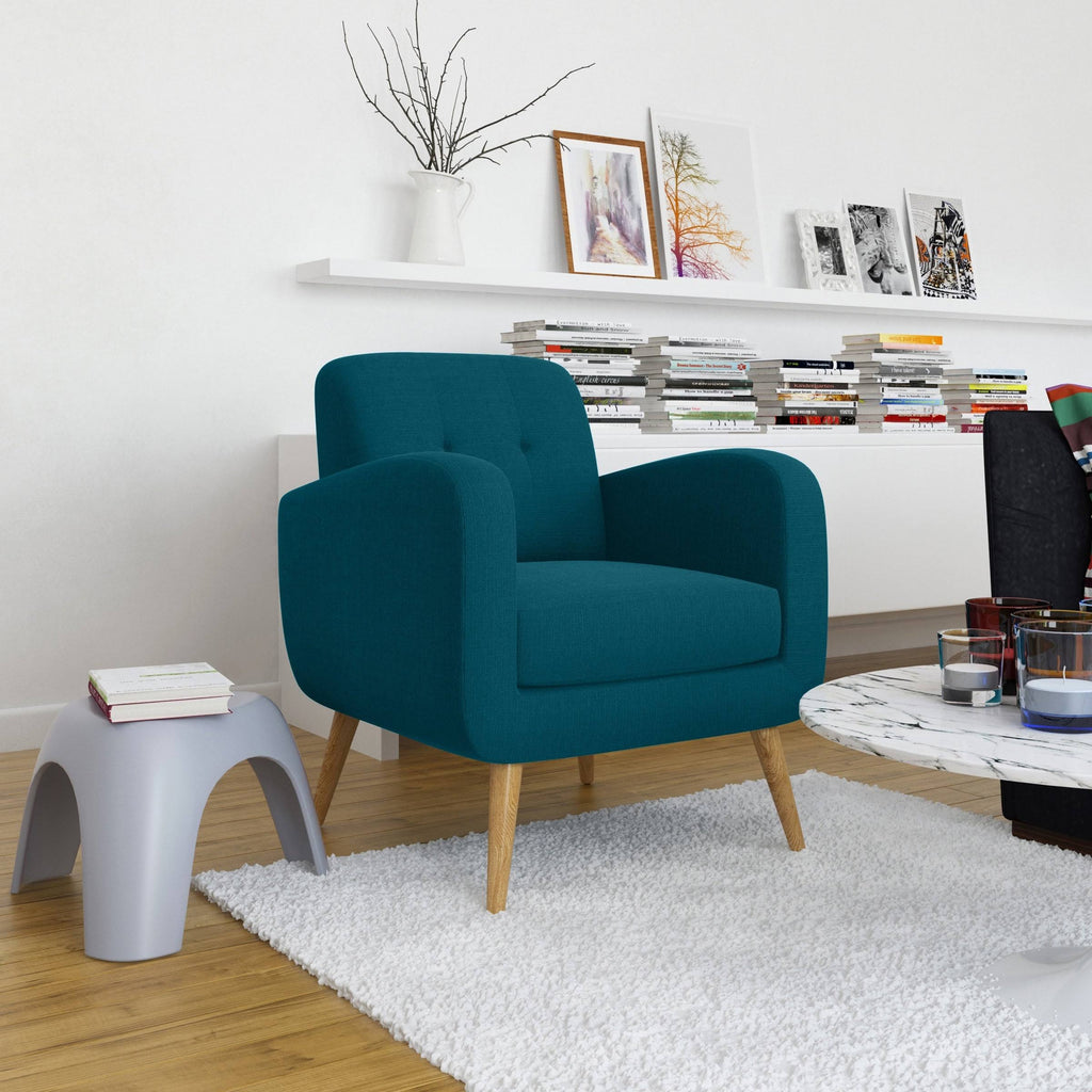 Light Blue Arm Chair Y6726