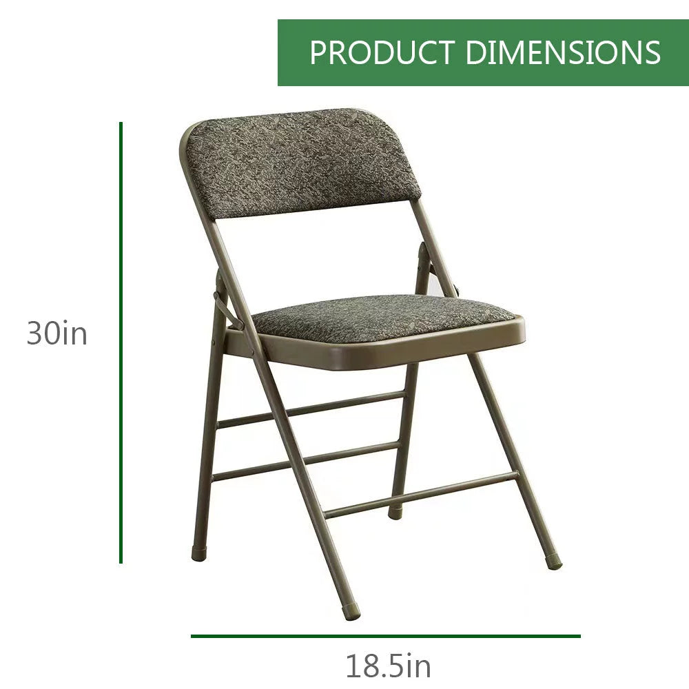 2-Pack Foam Padded Metal Folding Chair Z7364