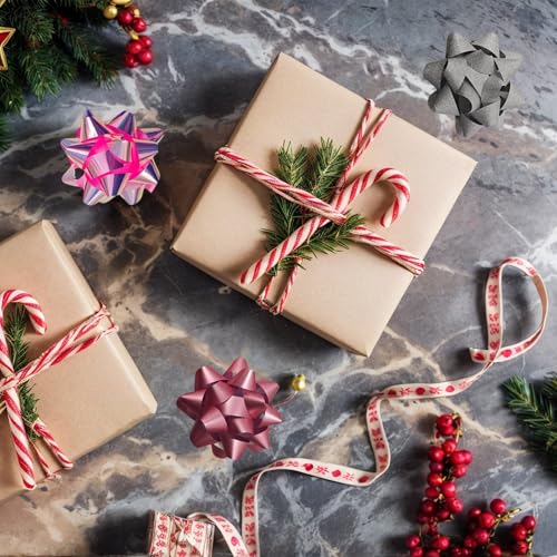 16 Gift Bows with 2 Rolls Curling Ribbons A4447