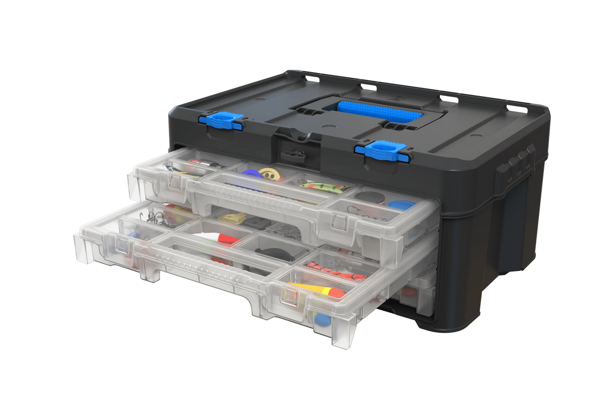 3 Case Parts and Tool Box Organizer J629