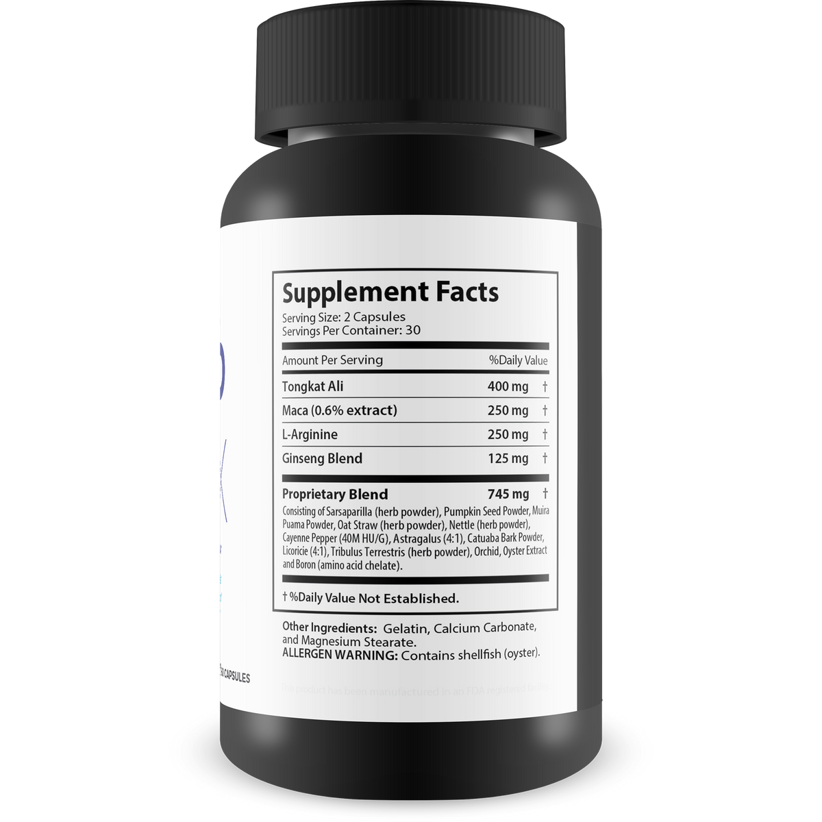 Male Expansion Formula Pills with L-Arginine, 30 Servings G5795