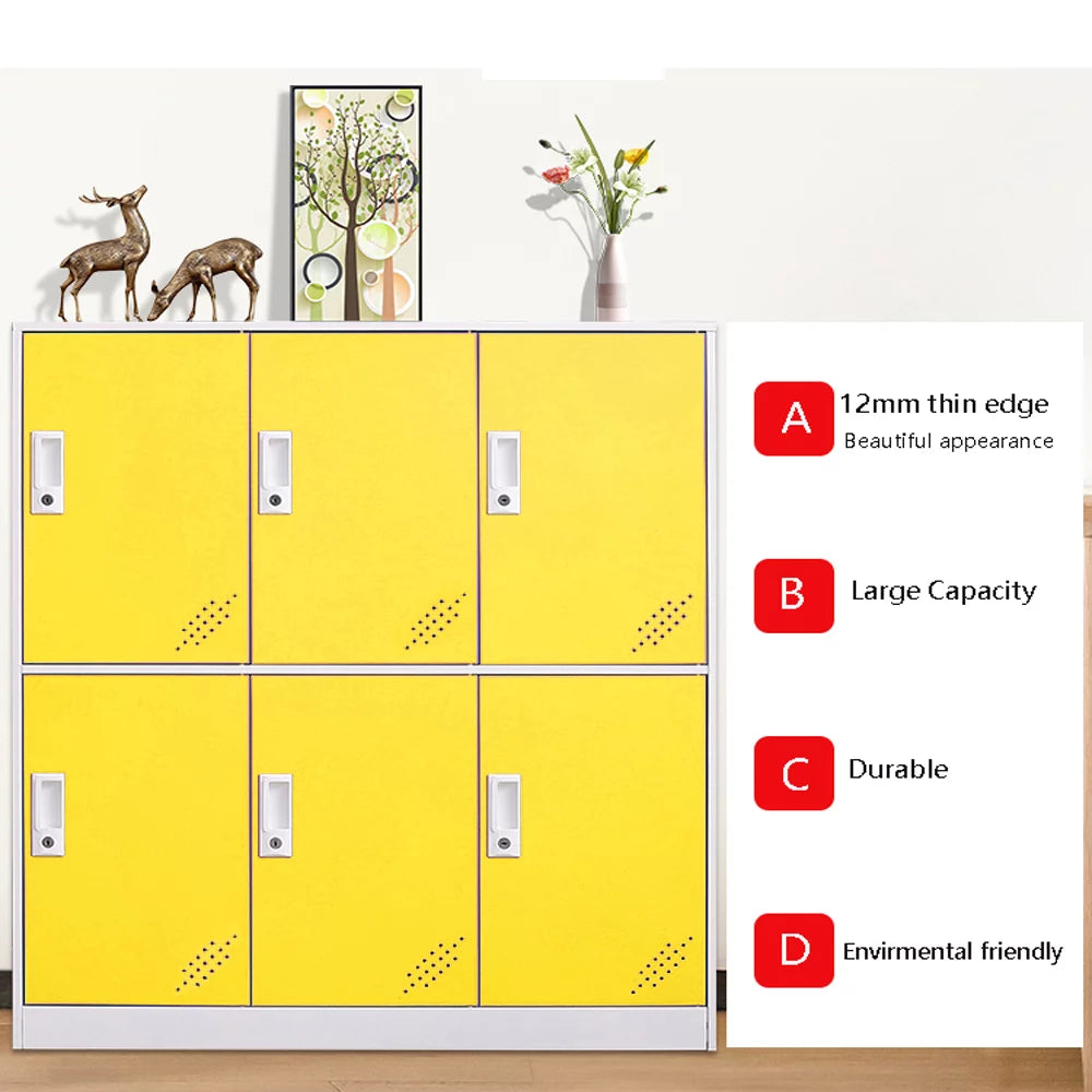 Office and School Locker Cabinet Organizer with Lock W845863