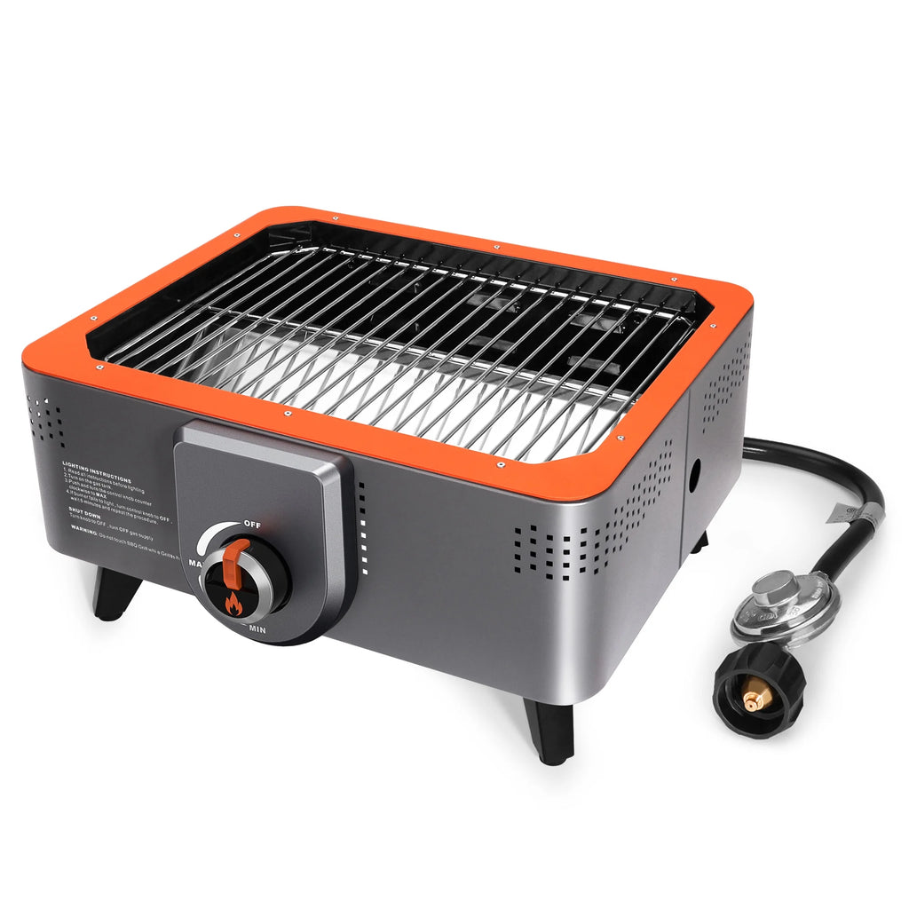 Portable Propane Grill with Gas Regulator & Adaptor C655