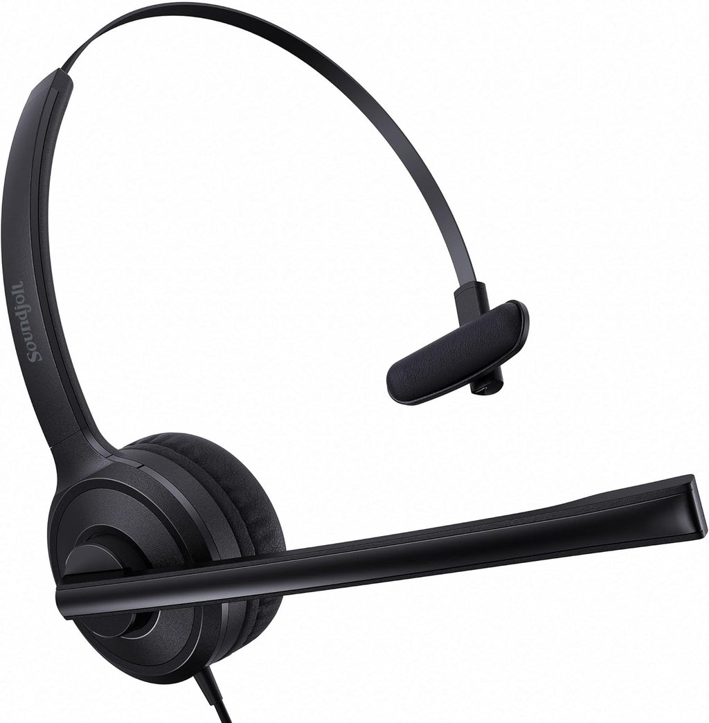 USB Headset with Microphone, Noise Cancelling Mic, On-Ear, Pack of 2 H175