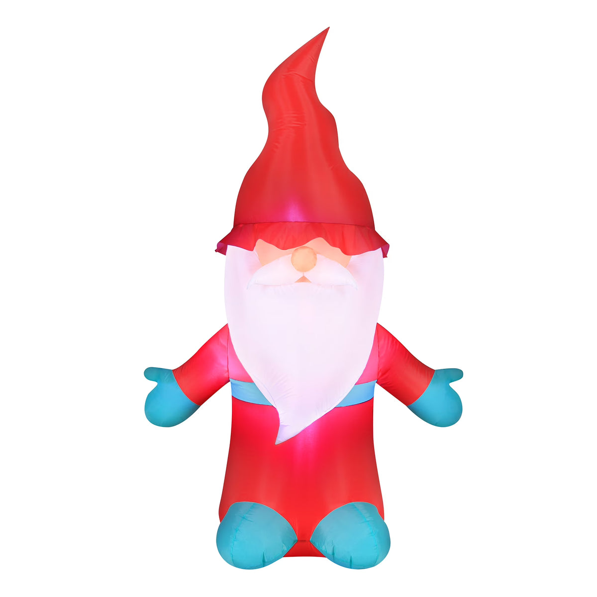 Red Inflatable Christmas Gnome 6 FT T5616