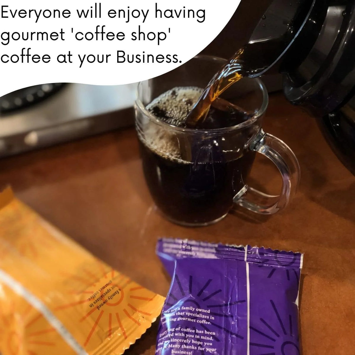 Medium Roast Coffee Packets, 2 oz, Pack of 36 T23861
