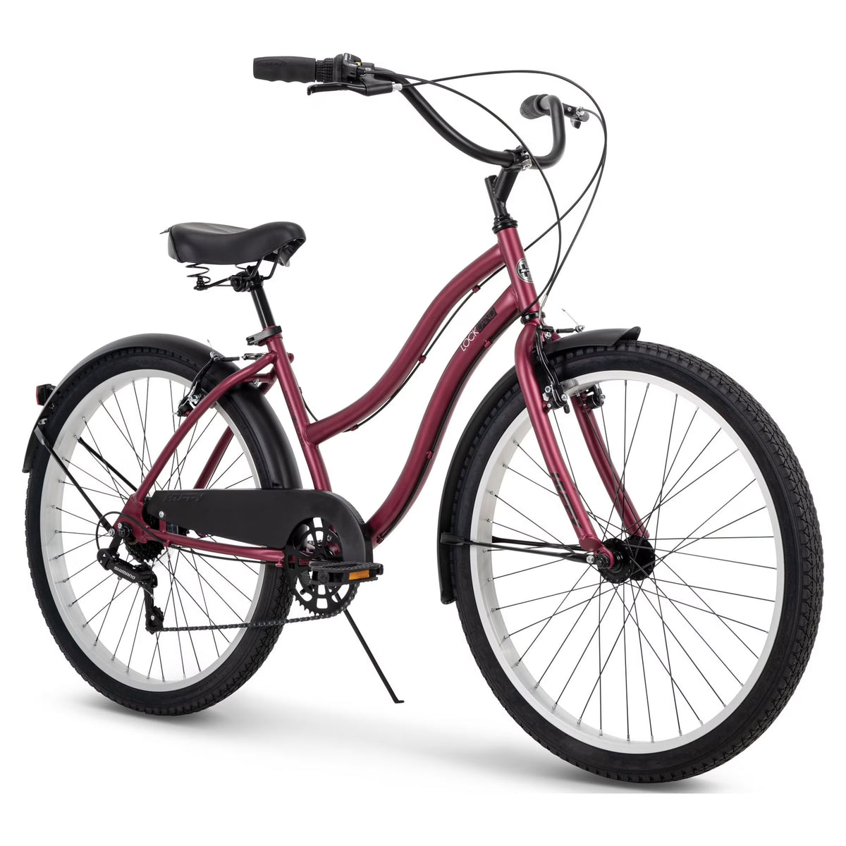Pink 26-inch 7-speed Cruiser Bike D30772
