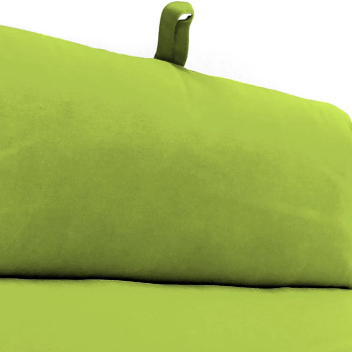 Green Rectangular Outdoor Chaise Lounge Cushion H47576
