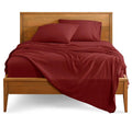 Rosewood 4 Piece Ultra-Soft Microfiber Full Bed Sheets O439979