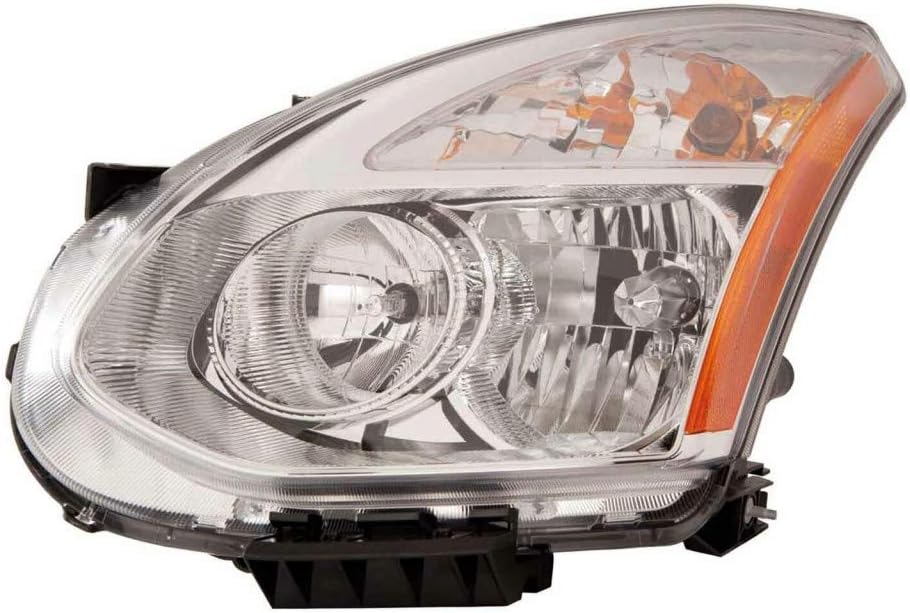 Nissan Rogue Headlight Assembly 2009 2010 Driver Side Halogen X5692