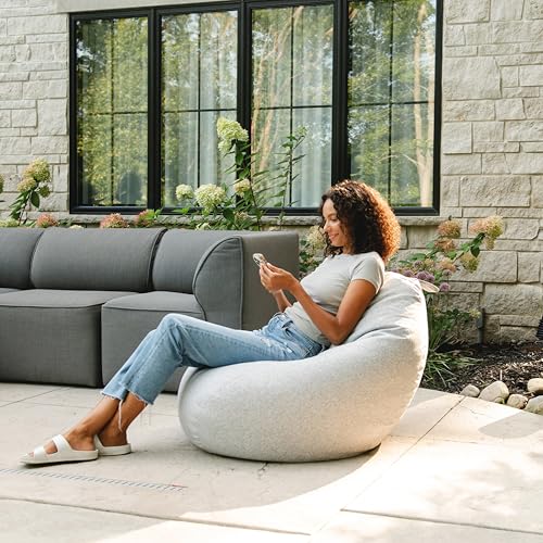 Paprika 2.5 feet Weatherproof Bean Bag Chair L7799