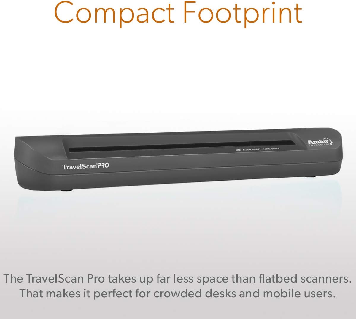 Simplex Document Scanner and Card Scanner W604054