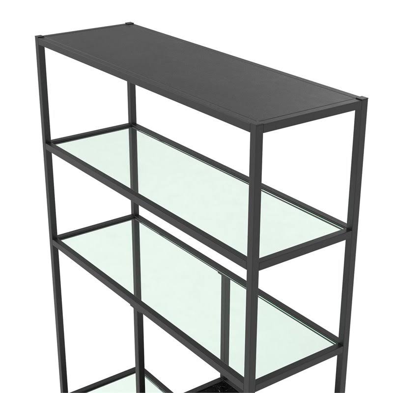 Black Marble Bookcase Etagere N163