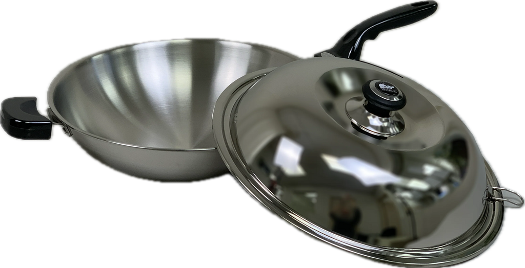 5-layer Stainless Steel Wok 30cm Y317397