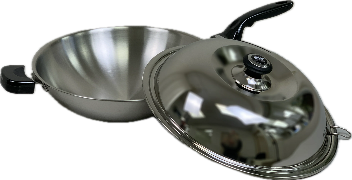 5-layer Stainless Steel Wok 30cm Y317397
