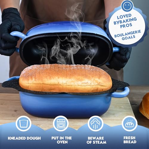 2.5QT Cast Iron Dutch Oven with Lid B786842