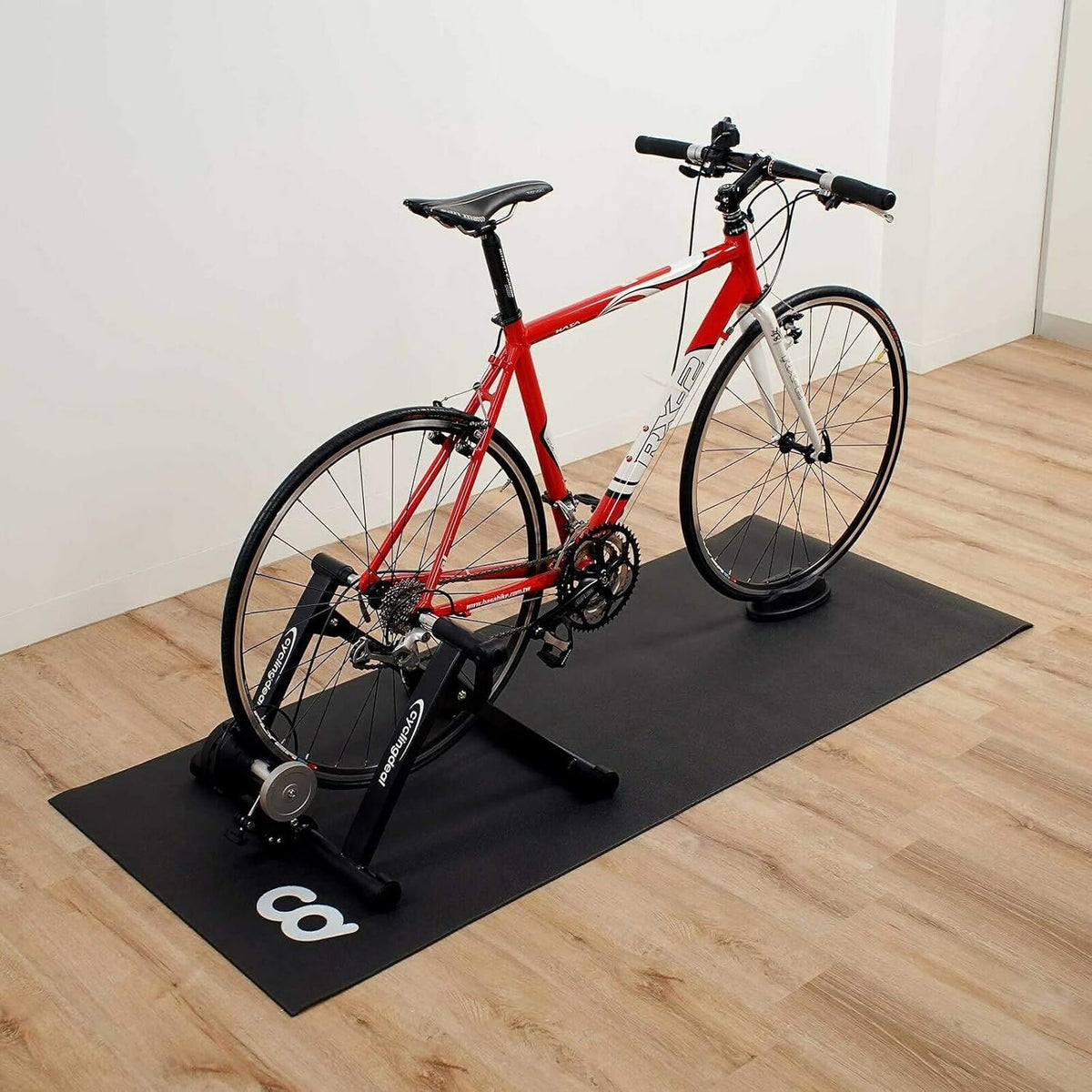 Exercise Fitness Mat 3'x6' Waterproof Mat for Treadmill, Stationary Bike, Elliptical, Gym Equipment J6873