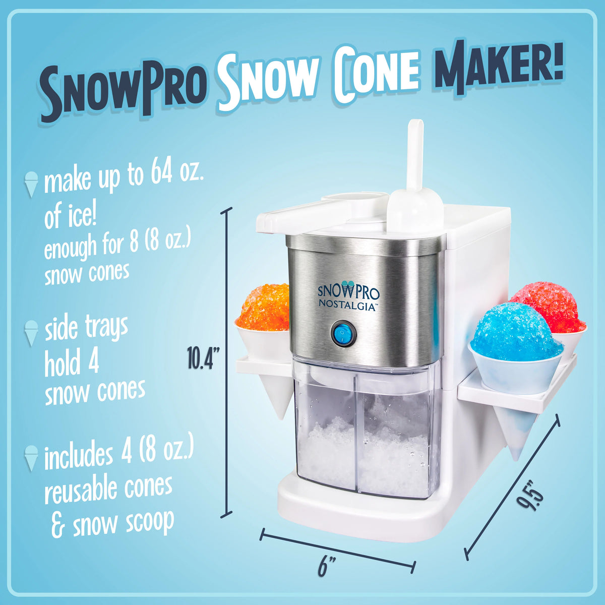 Shaved Ice & Snow Cone Maker U75912