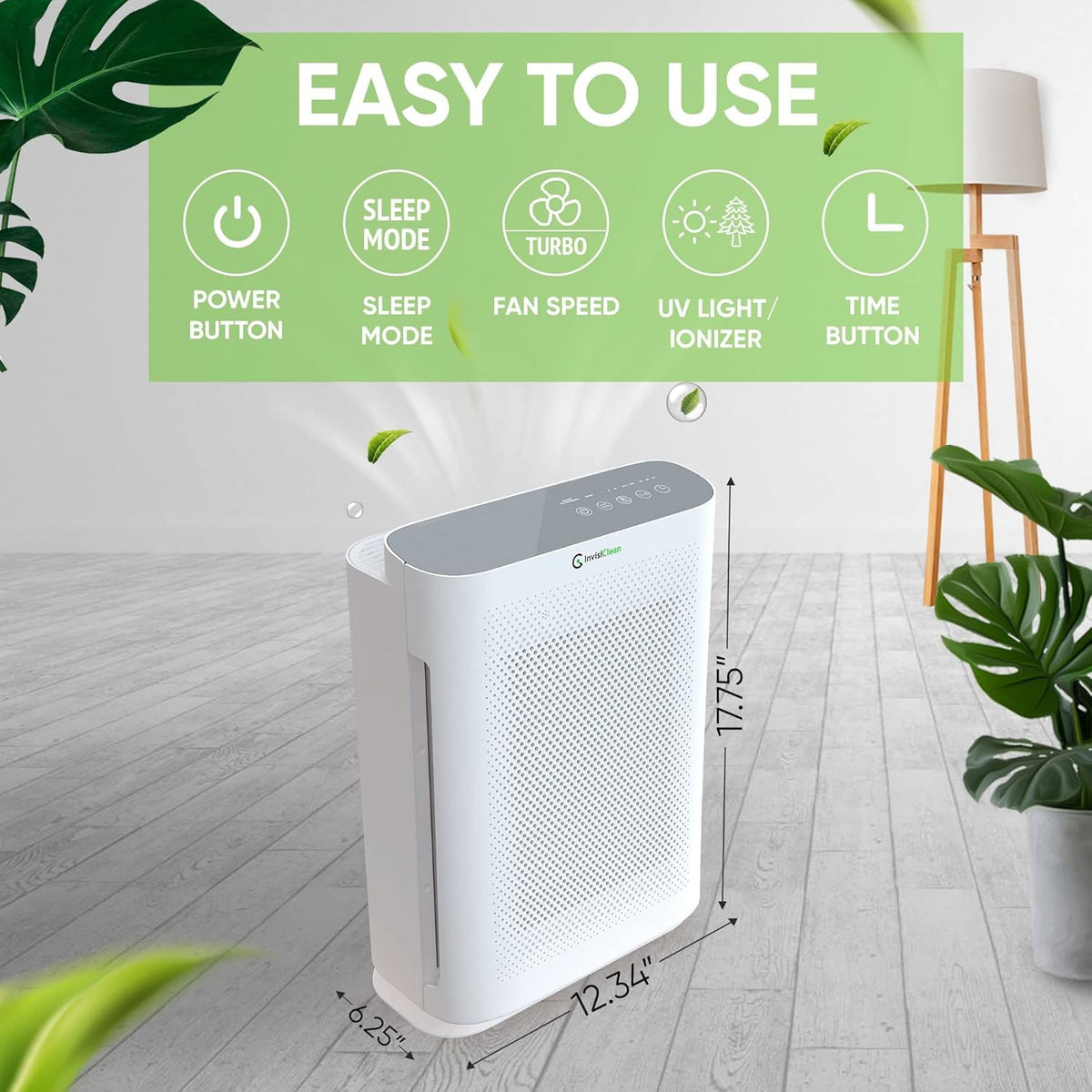 4-in-1 H13 True HEPA Air Purifier O834
