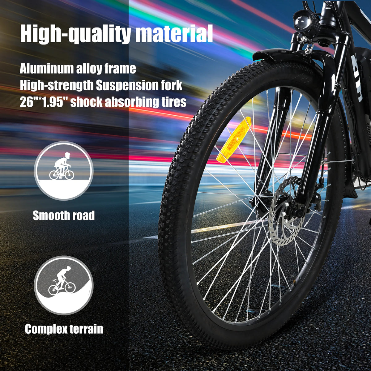350W 21-Speed Electric Mountain Bike Y572099