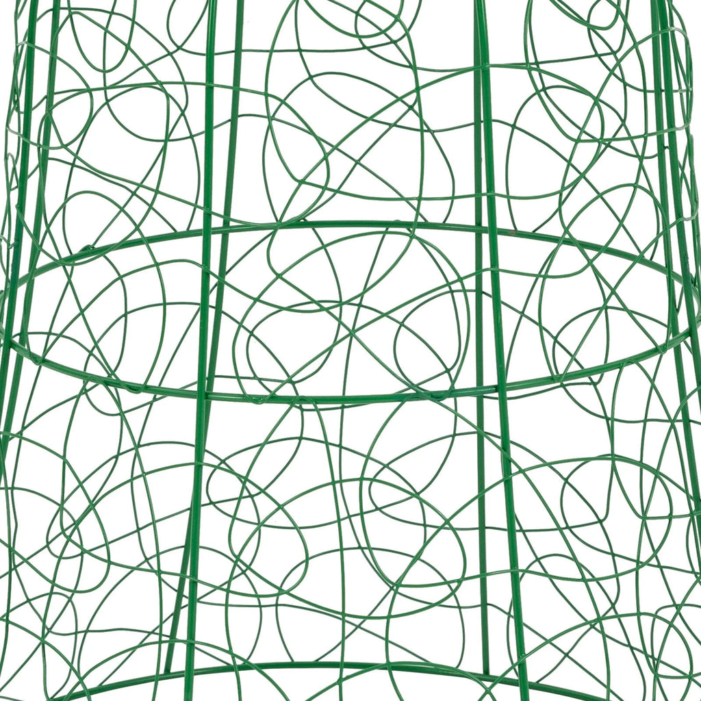 20PCS Garden Chicken Wire Cloche Plant Protector and Cover Iron Black/Green Q816