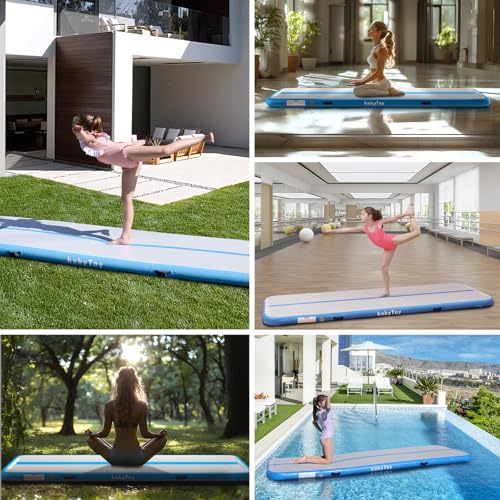 4 inches Thickness Inflatable Gymnastics Air Mat with Electric Air Pump Z481999
