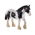 Black and White Clydesdale Horse Figurine A77070