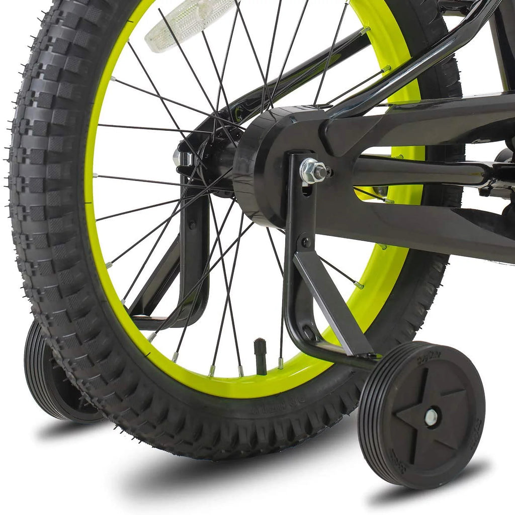 Black 20 Kids Bike with Training Wheels C308