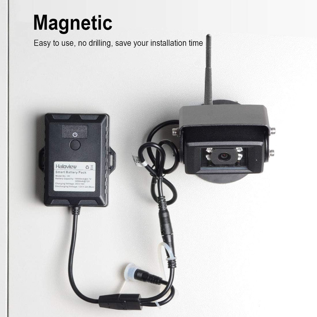 Smart Battery Pack for Backup Camera Systems Pack of 2 V850