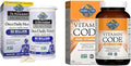 Men's Probiotics 50 Billion CFU Vitamin C 500mg 120 Capsules A435