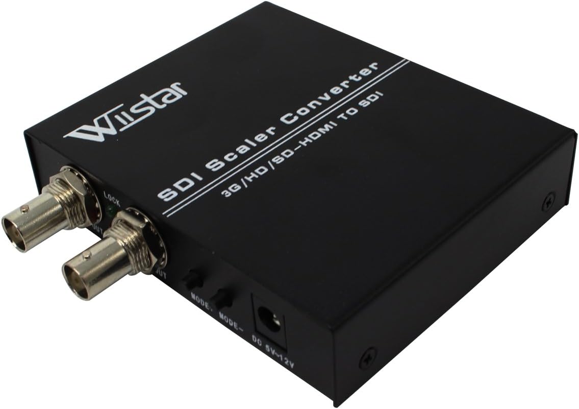 HDMI to SDI Audio Video Converter with Two SDI Outputs, 1080P, Black, Pack of 2 C164337